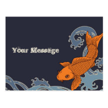Carte postale de Koi (marine)