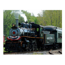 Carte postale de la locomotive 18