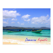 Carte postale de la République Dominicaine