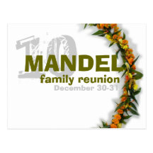 Carte postale de la Réunion de famille
