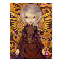 "Carte postale de l'ange II mécanique"