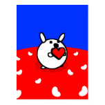 Carte postale de LAPIN de COEUR