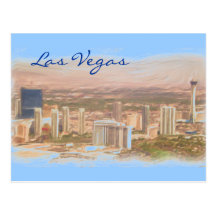 Carte postale de Las Vegas