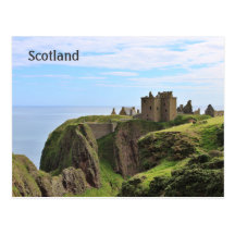 Carte postale de l'Ecosse avec le beau château