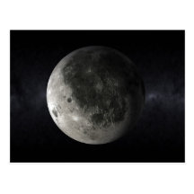 Carte postale de lune