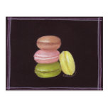 Carte postale de macarons