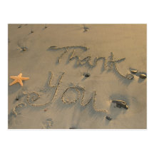Carte postale de Merci d'étoiles de mer