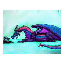 Carte postale de mère de dragon