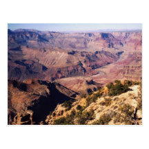 Carte postale de merveille de canyon grand