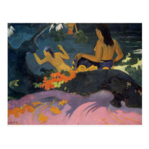 Carte postale "de Miti de Fatata Te" - Paul Gaugui