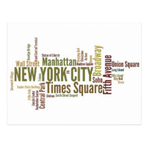 Carte postale de New York
