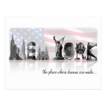 Carte postale de New York