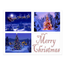 Carte postale de Noël