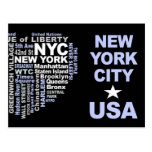 Carte postale de NYC - personnalisable