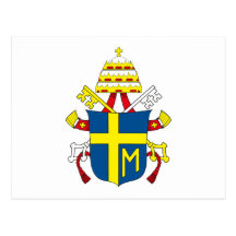 Carte postale de Pape Jean Paul II