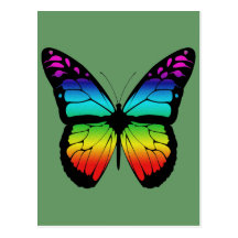 CARTE POSTALE DE PAPILLON