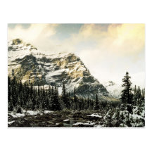 Carte postale de parc national de Banff