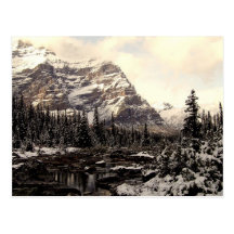 Carte postale de parc national de Banff