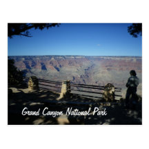 Carte postale de parc national de canyon grand