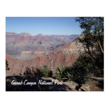 Carte postale de parc national de canyon grand