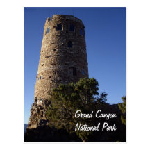 Carte postale de parc national de canyon grand