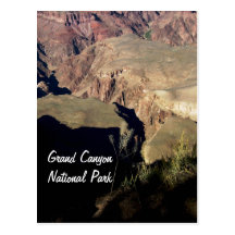 Carte postale de parc national de canyon grand