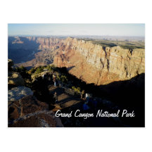 Carte postale de parc national de canyon grand