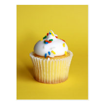 Carte postale de petit gâteau
