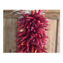 CARTE POSTALE DE POIVRE DE PIMENT