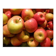 Carte postale de pommes de la Pennsylvanie