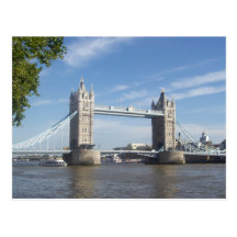 Carte postale de pont de tour
