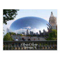 Carte postale de porte de nuage cartes postales