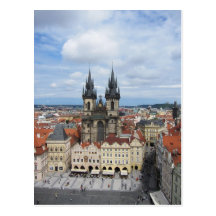 Carte postale de Prague