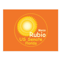 Carte postale de sénat de RUBIO la Floride