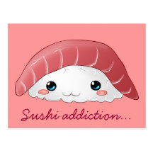 Carte postale "de sushi de Maguro"