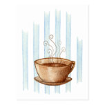 Carte postale de tasse de café