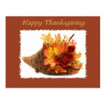 Carte postale de thanksgiving