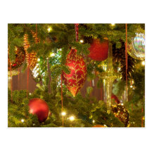 Carte postale de vacances de Noël