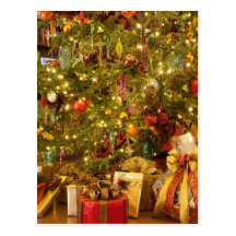 Carte postale de vacances de Noël
