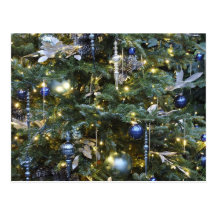 Carte postale de vacances de Noël