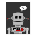 Carte postale de vis de robot