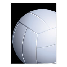 Carte postale de volleyball