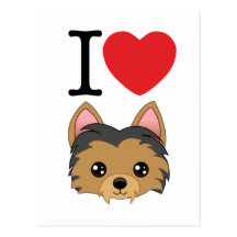 Carte postale de Yorkshire Terrier