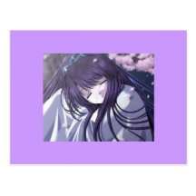 carte postale de yuki d'anime