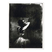 Carte postale d'Edgar Degas avec le danseur classi