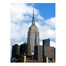 Carte postale d'Empire State Building