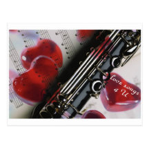 carte postale des chansons d'amour 4 U
