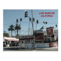 Carte postale d'hamburgers de Los Angeles !