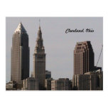Carte postale d'horizon de Cleveland Ohio
