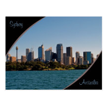 Carte postale d'horizon de Sydney